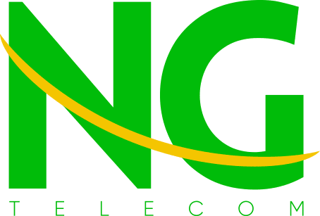 Logo da NG Telecom com fundo transparente